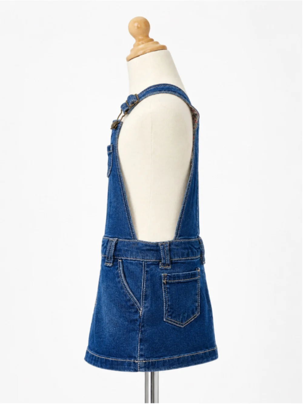 Carter’s Baby Girl Stone-Washed Denim Overall Jumper – Size 18M